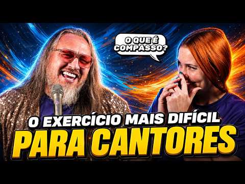 Leandro Voz na aula Cantar no ritmo não é tão fácil